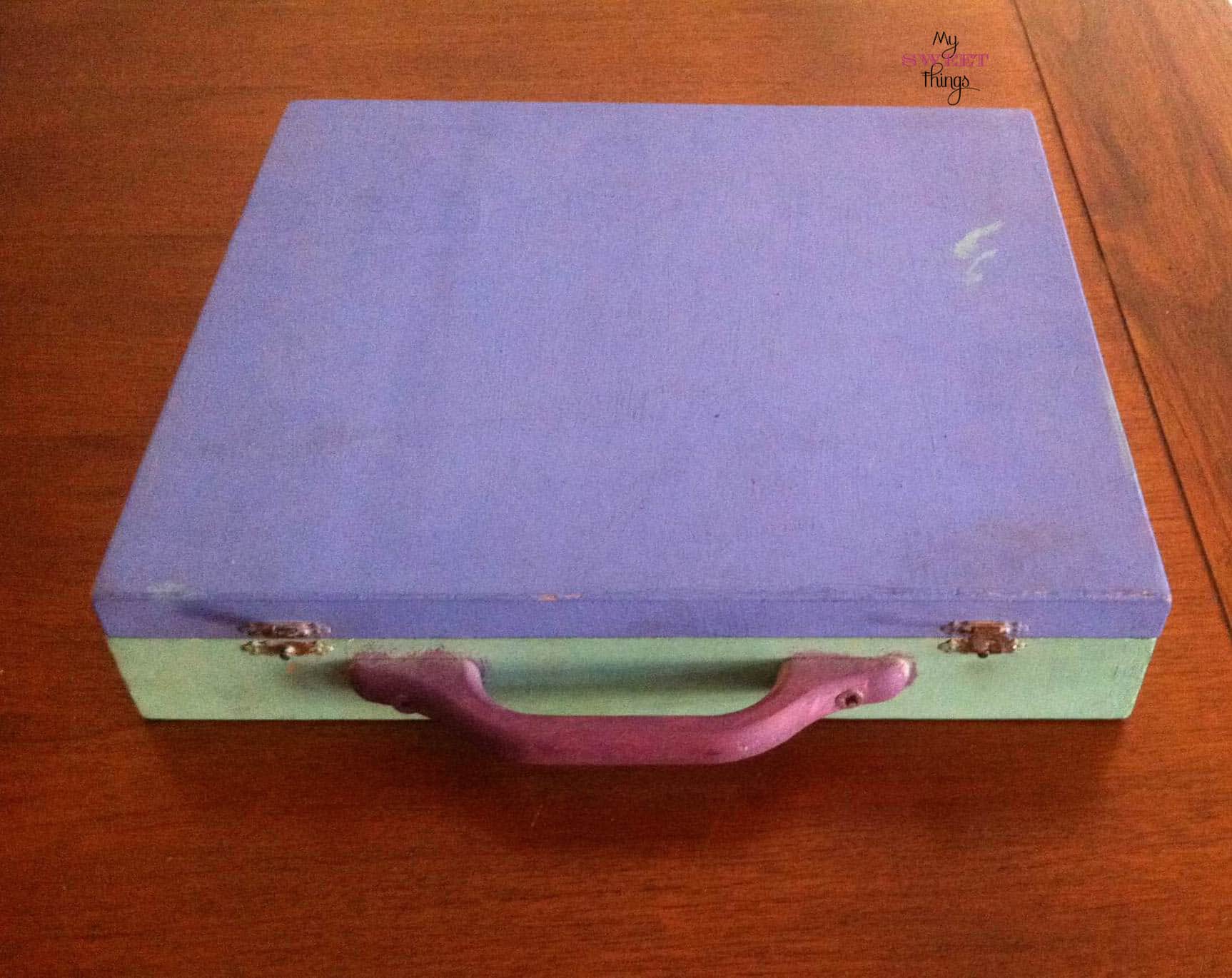 Frozen box and notepad