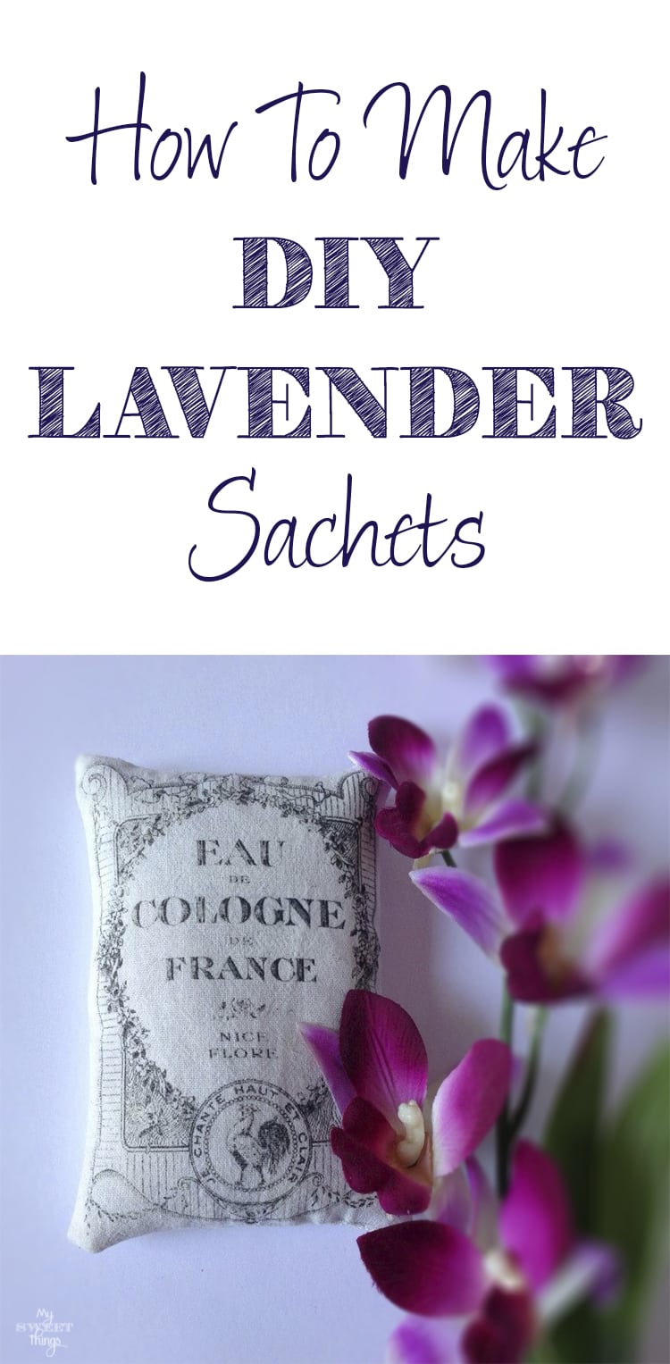 How to make DIY lavender sachets, an easy and inexpensive craft  ·  Via www.sweethings.net