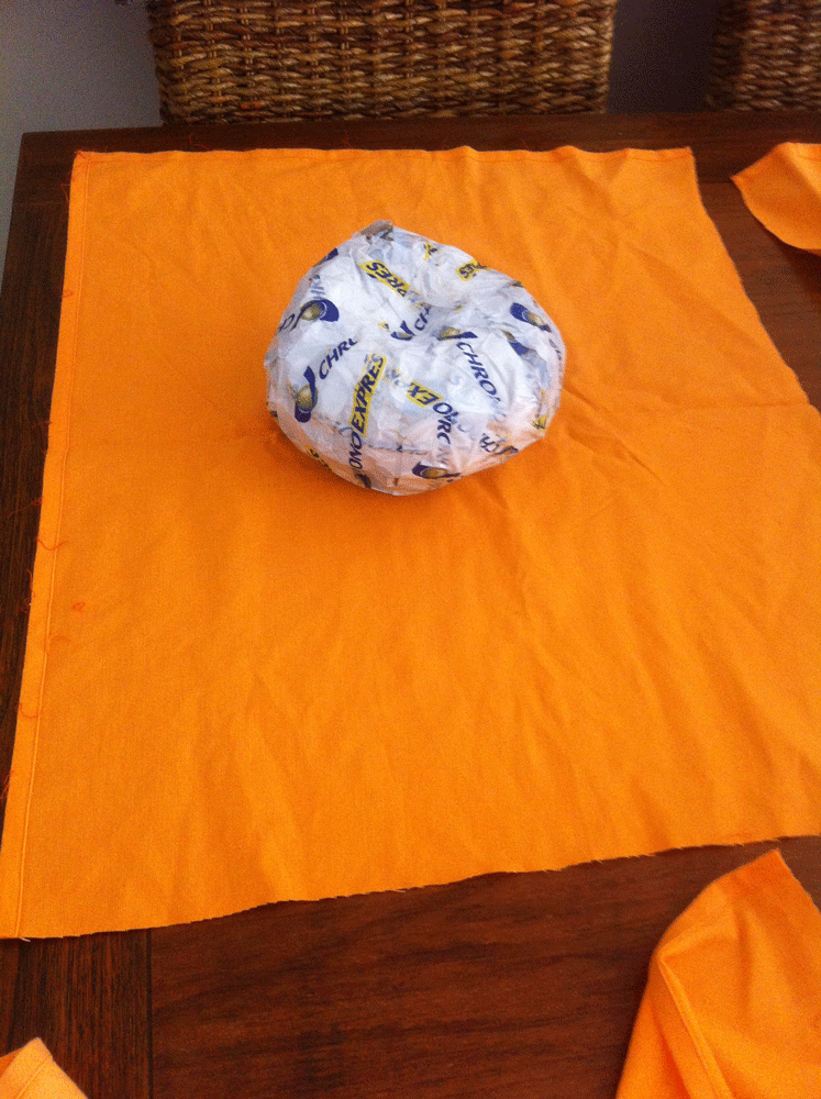 Easy DIY Fabric Pumpkin