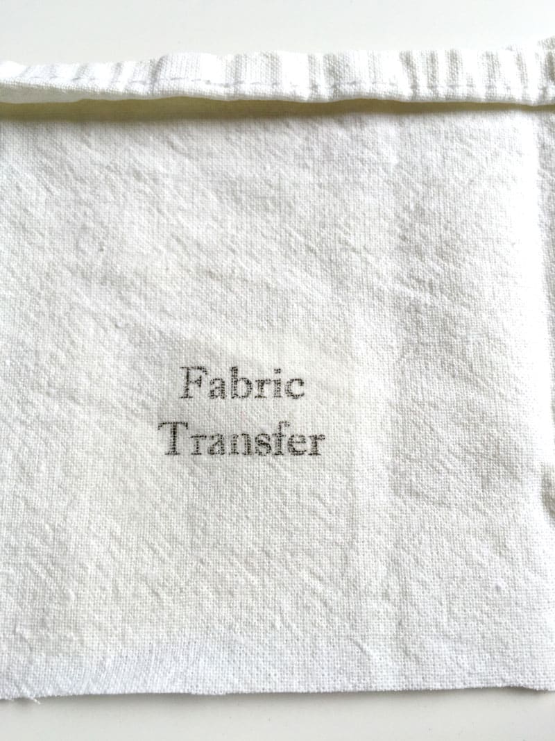 How to transfer on fabric in less than 5 minutes