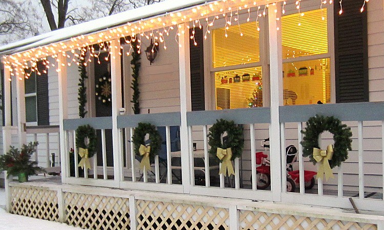 Porch makeover for less than $30