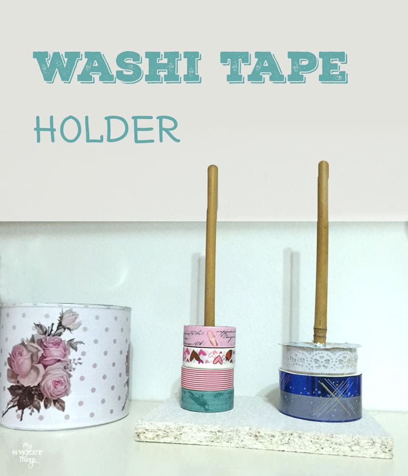 DIY Washi Tape Holder