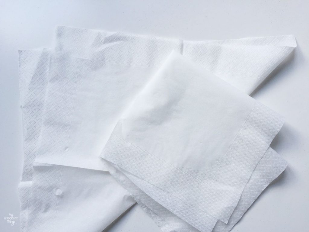 How To Print On Napkins From Home For Your Decoupage Projects