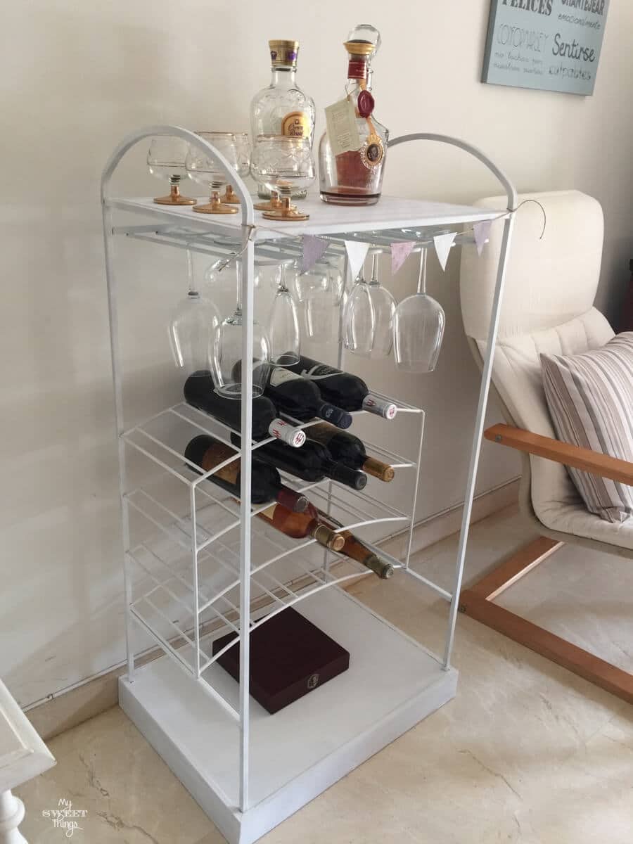 How this wine rack went from dab to fab