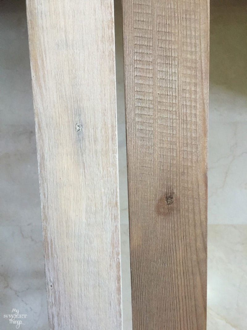 Como hacer una escalera decorativa de forma fácil con unos listones de madera · My Sweet Things