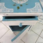 Doily Table Makeover