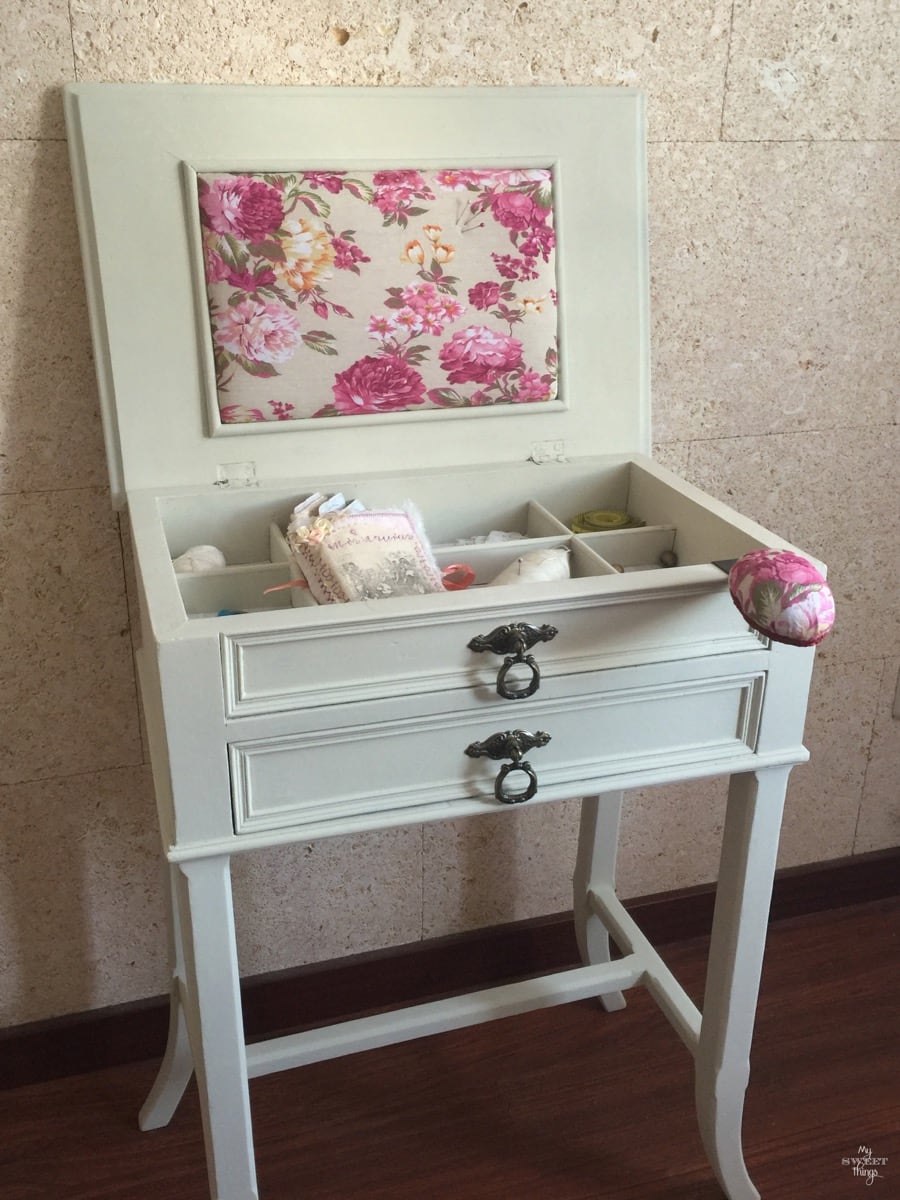 Sewing Cabinet Makeover 45