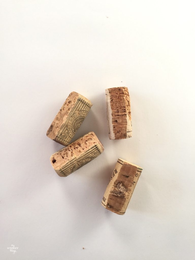 How to Upcycle Wine Corks into Place Card Holders