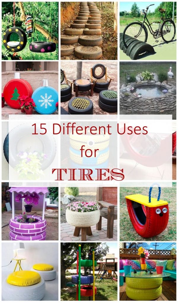 15 Different Uses For Tires And Not Ending In The Landfill