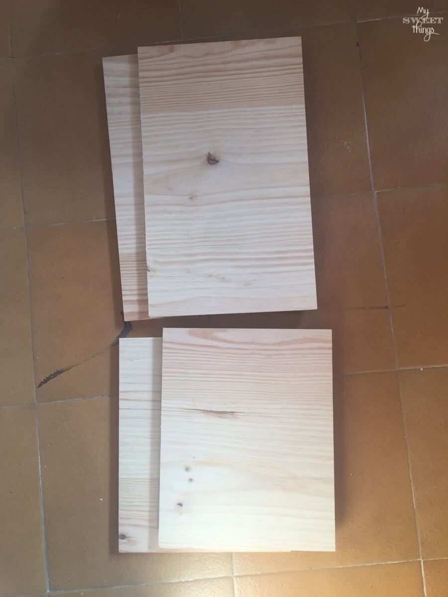 Como hacer una caja de madera estilo industrial por poco dinero · Via www.sweethings.net