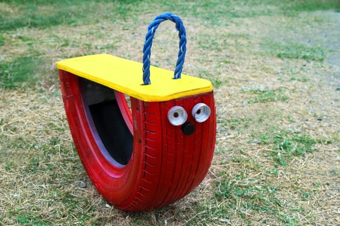 Kids rocker · 15 Different Uses For Tires · Some easy ideas to recycle old tires · Via www.sweethings.net