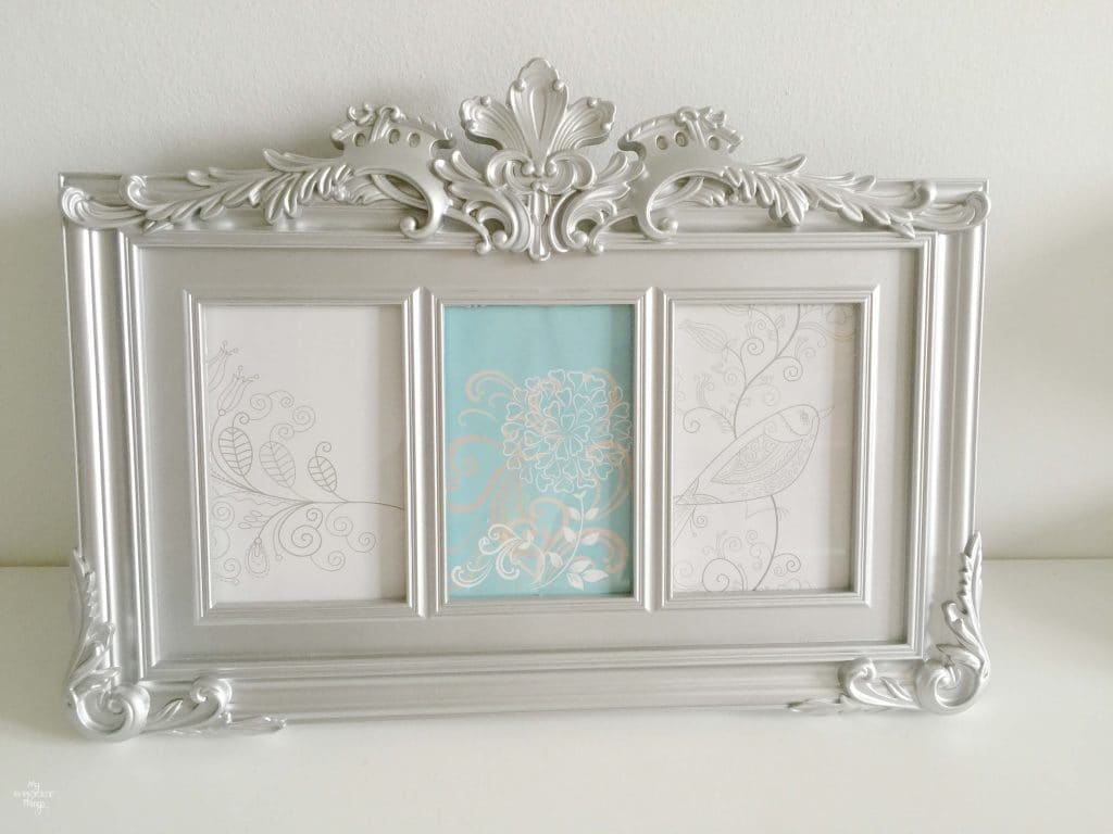 How to Update a Cheap Plastic Picture Frame With Paint