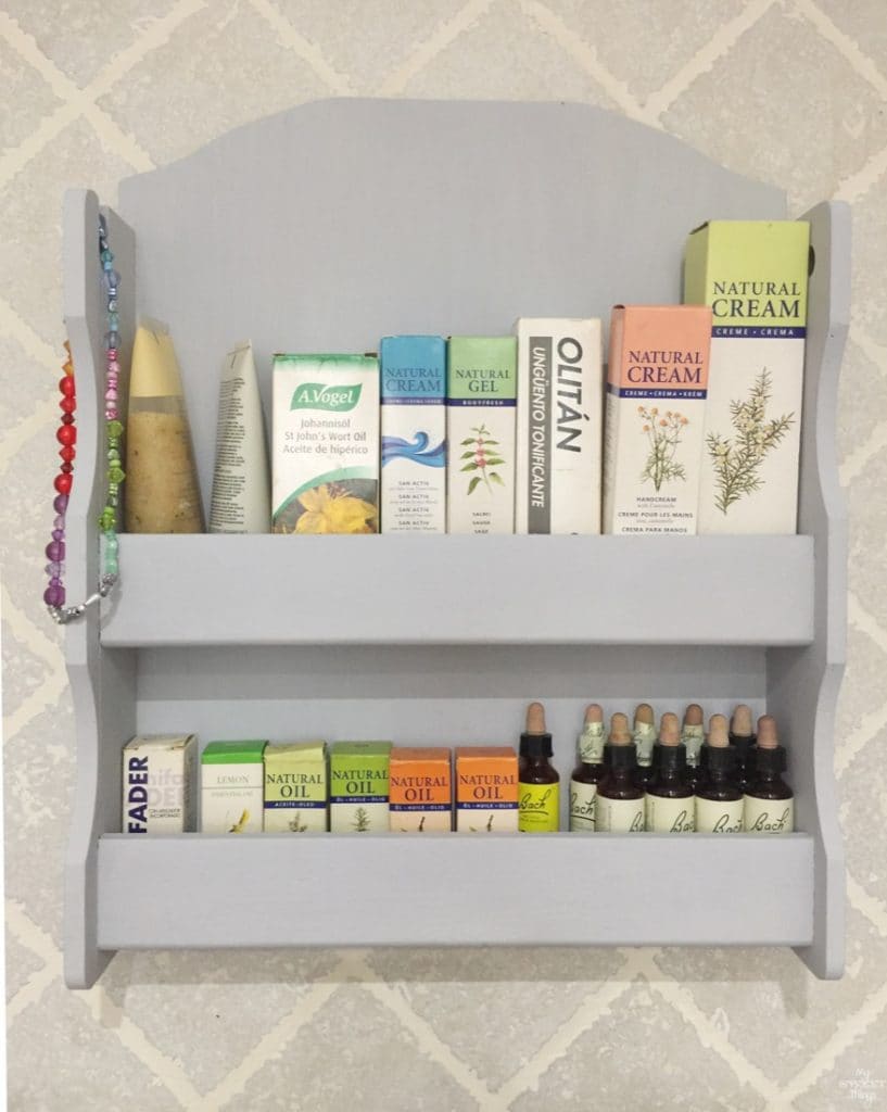 How To Turn a Spice Rack Into an Essential Oils Holder