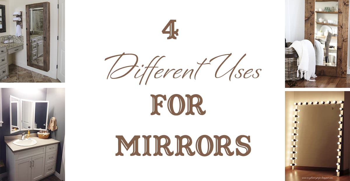 4 Different Uses For Home Mirrors · My Sweet Things