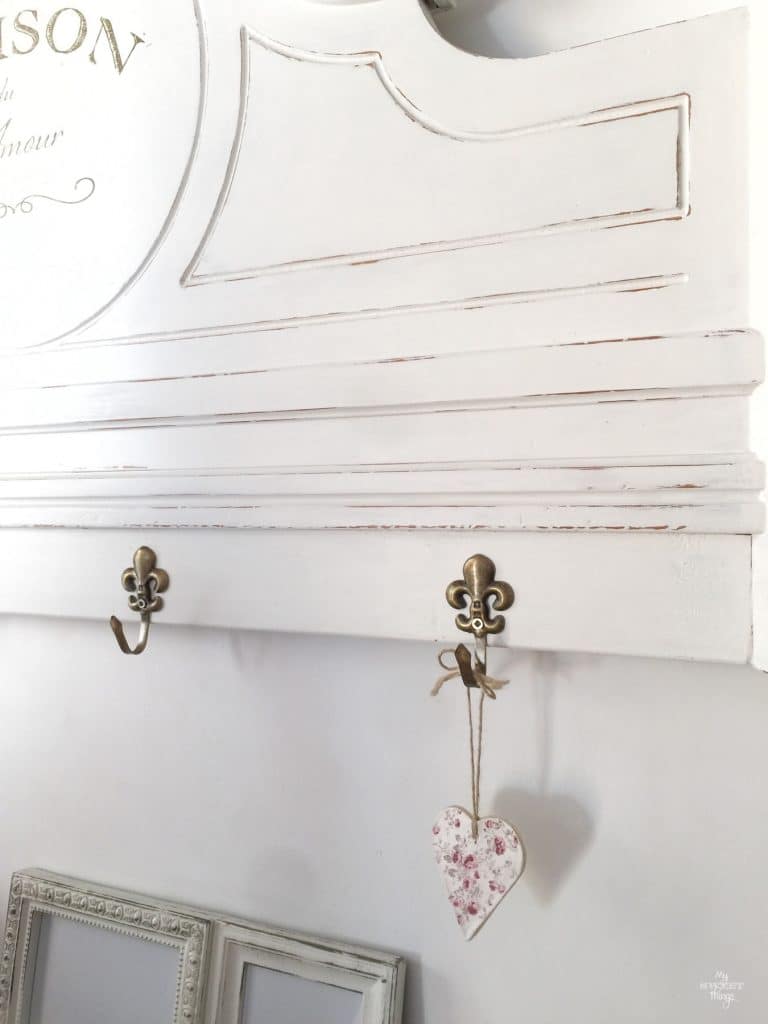 How to Make a Coat Rack From an Old Footboard