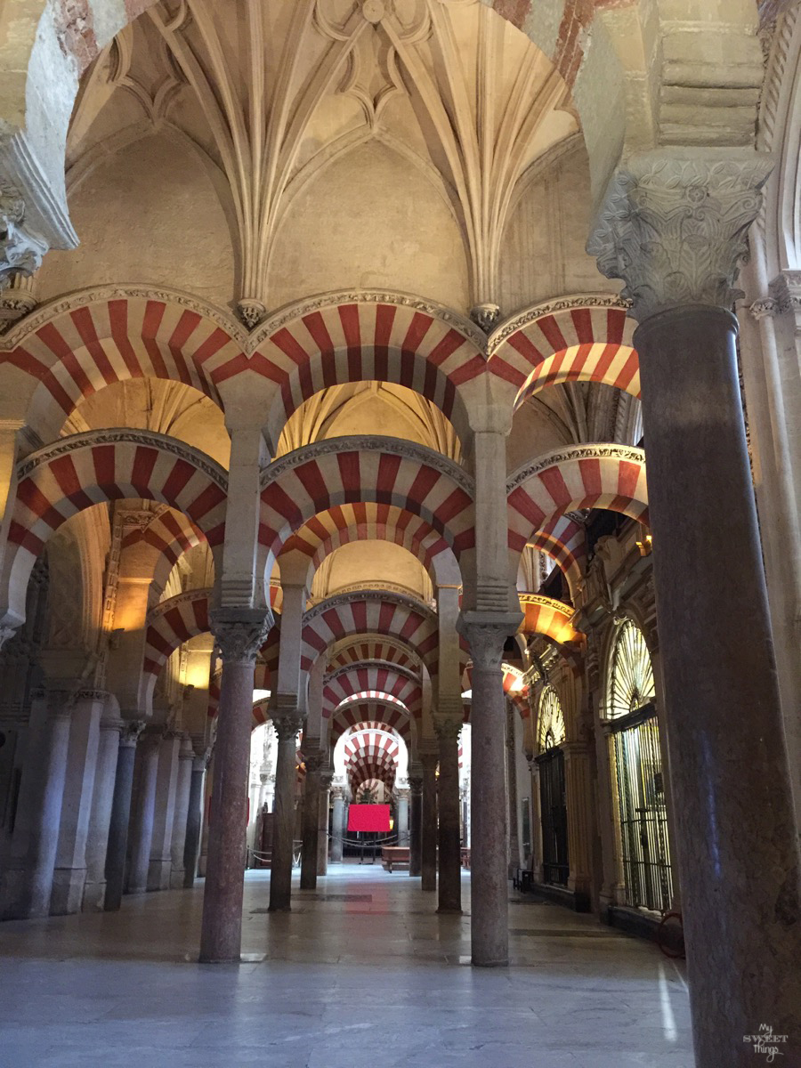 Viaje a Andalucía · Interior Mezquita de Córdoba · Via www.sweethings.net