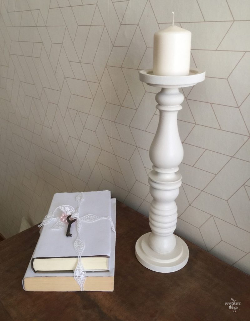 Candle Holders DIY {Made With Bits and Pieces} • My Sweet Things