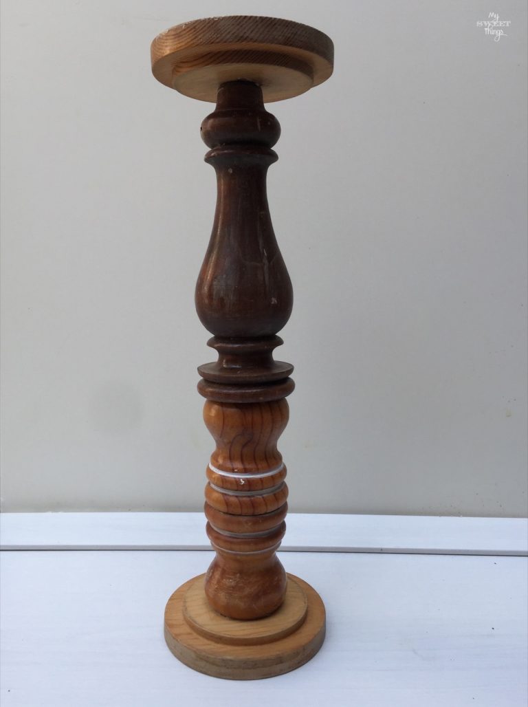 Candle Holders DIY {Made With Bits and Pieces} • My Sweet Things