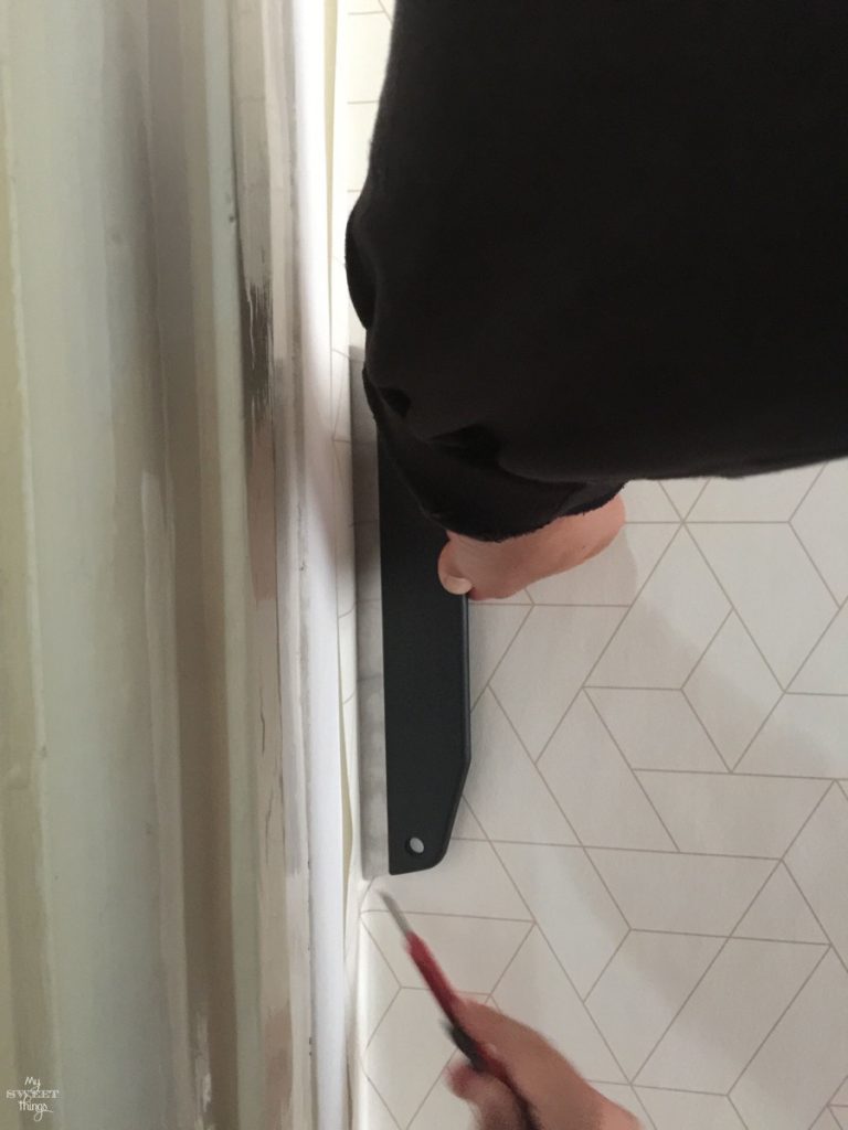 How to Wallpaper Walls Easily Like a Pro • My Sweet Things