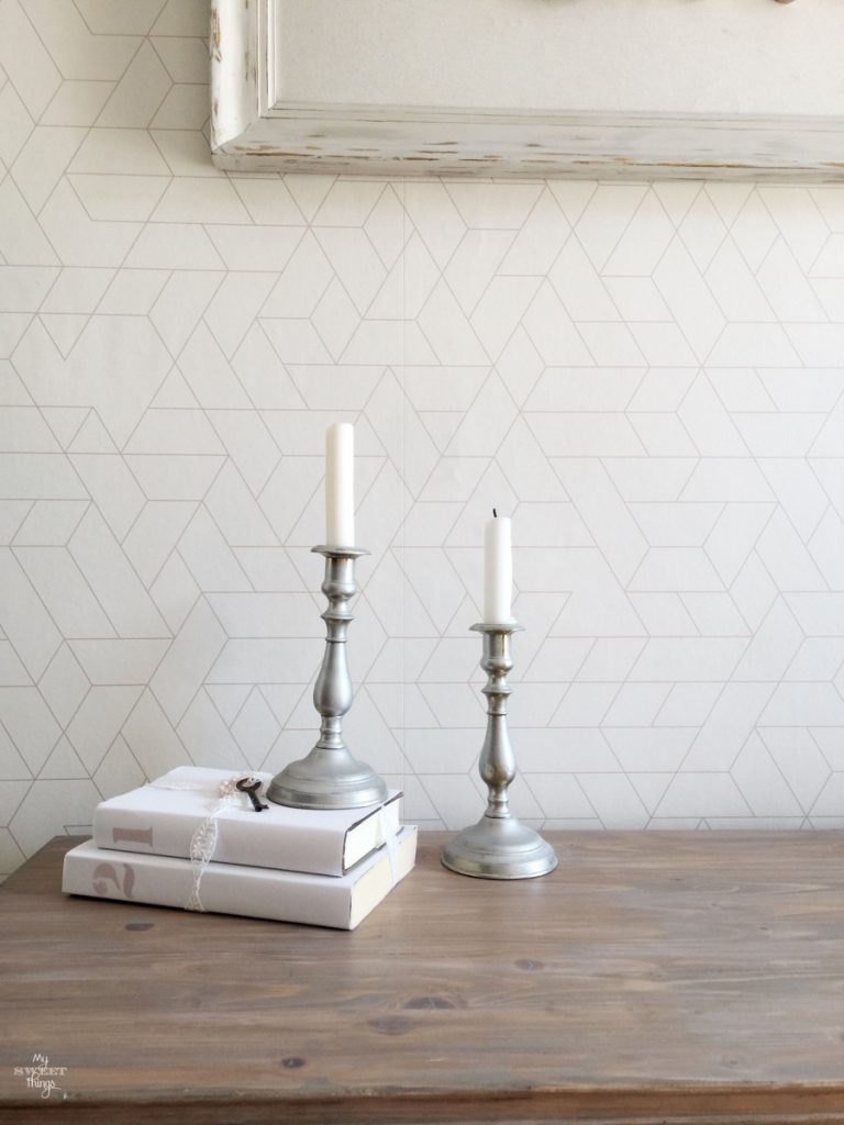 How to Wallpaper Walls Easily Like a Pro • My Sweet Things