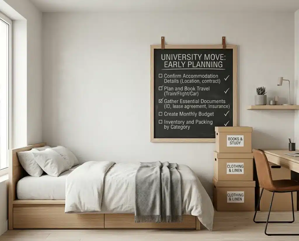 Start planning early your move